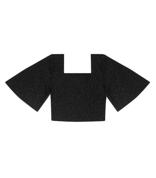 Blusa Cropped Endless Preto