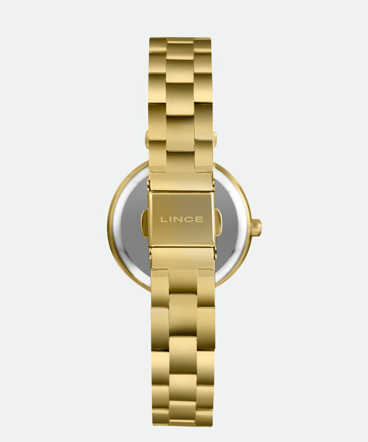 Kit Relógio Feminino Lince LRGH259L30 KACLS1KX Dourado