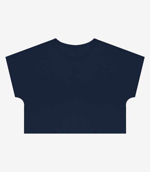 Blusa Feminina com Manga Morcego Rovitex Azul