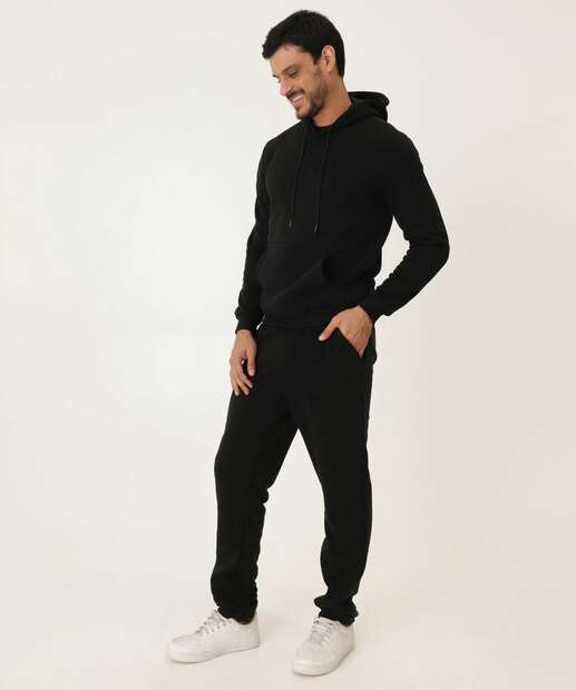  Blusão Masculino Moletom Canguru Capuz MR