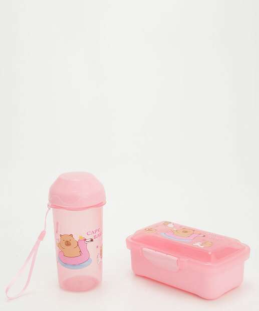 Kit 2 Peças Infantil Organizador Urso Marisa