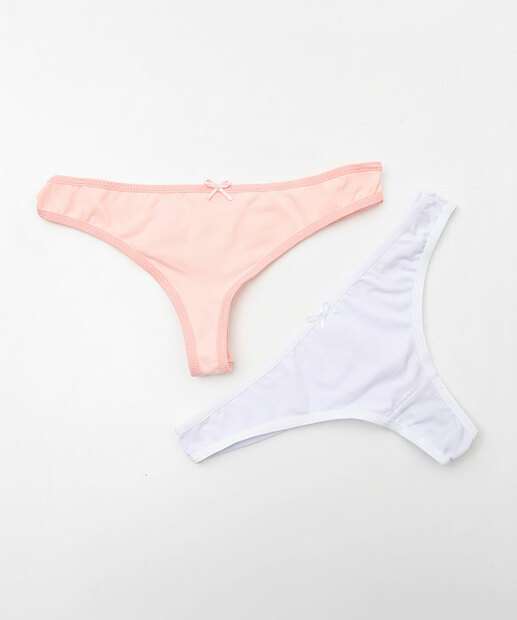 Image_Kit 2 Calcinhas Fio Duplo Microfibra Marisa Rosa