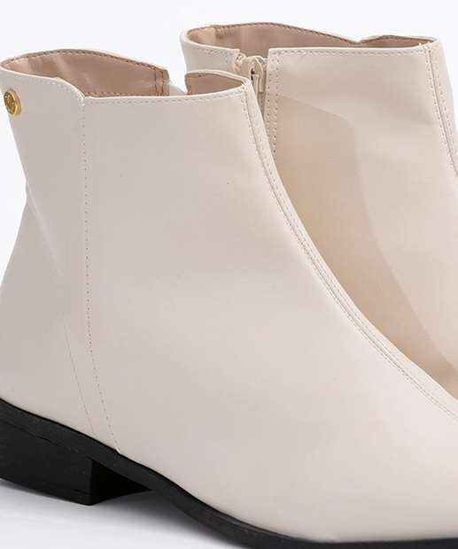 Bota Feminina Cano Curto Salto Grosso Via Uno