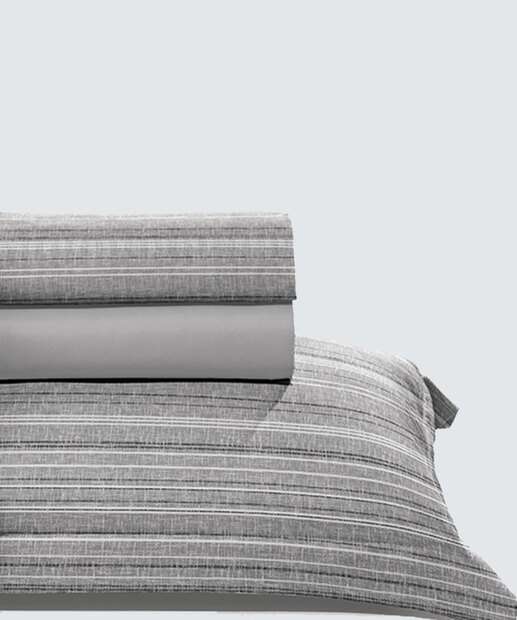 Jogo de Cama Casal Day By Day Riva Hedrons 4 Peças