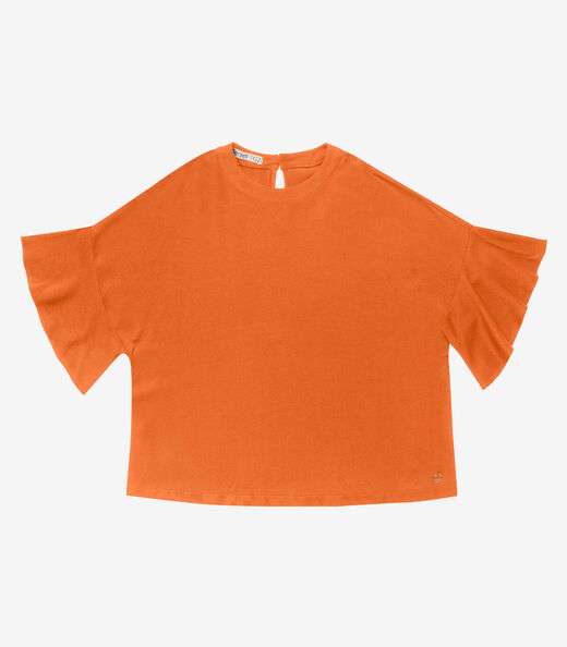 Blusa Feminina Secret Glam Laranja