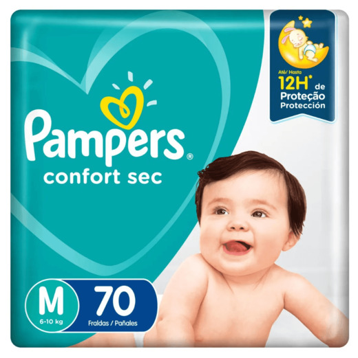 Image_Fraldas Pampers Cs Hiper M c/70 Unidades