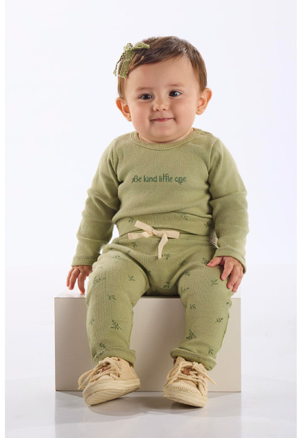 Image_Conjunto Body e Calça Unissex Bebê Up Baby