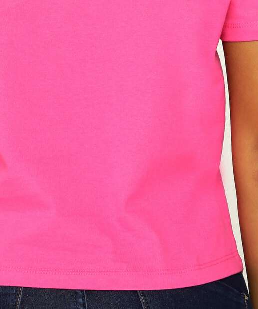 Blusa Feminina Amarração Manga Curta Marisa 