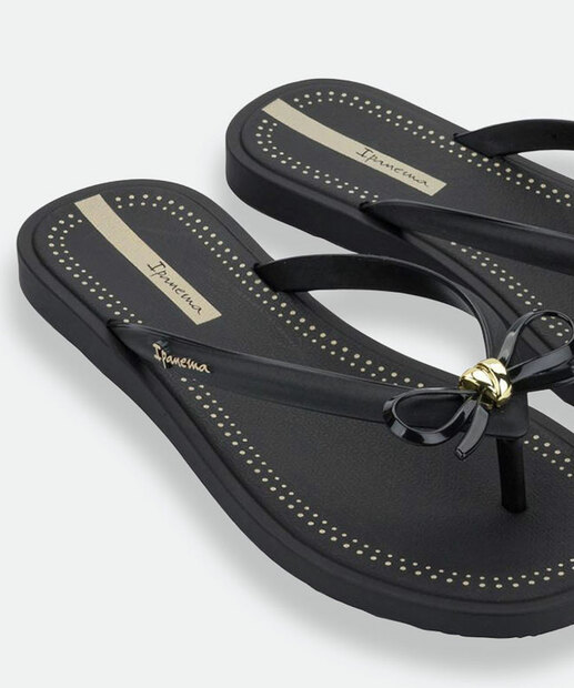 Chinelo Ipanema Feminino Laço 27471 Preto