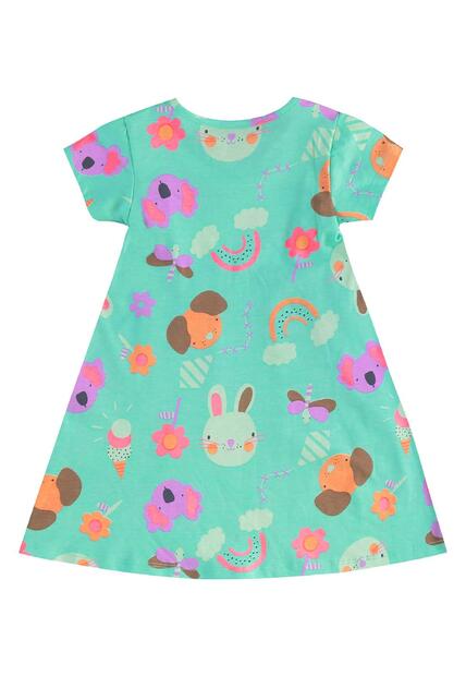 Vestido Bichinhos Infantil Bee Loop