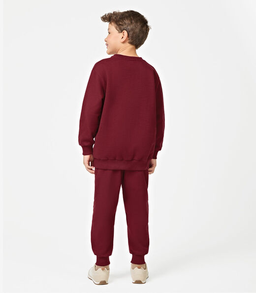 Conjunto Blusão Com Calça Masculino Trick Nick Vermelho