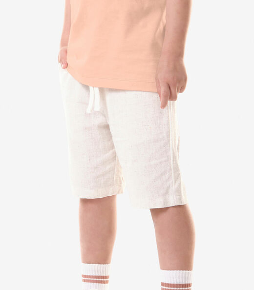 Conjunto Infantil Camiseta Com Bermuda Trick Nick Rosa