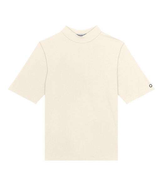 Blusa De Viscotorcion Básica Feminina Endless Bege