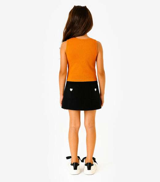 Regata Infantil Menina Select Laranja