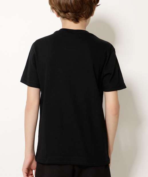 Camiseta Infantil Estampa Frontal Naruto Tam 4 a 10