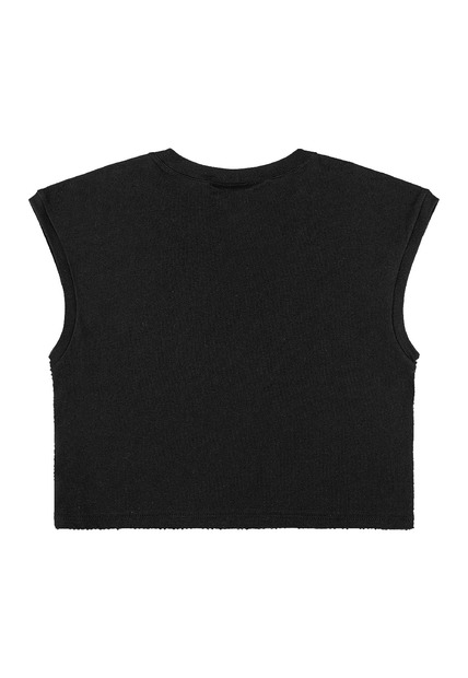 Blusa Juvenil em Algodão e Paetê Gloss