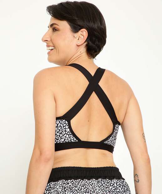 Top Fitness Animal Print Marisa