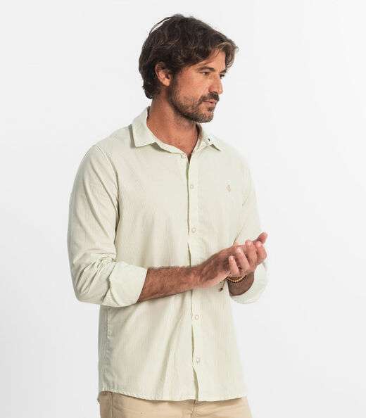 Camisa Manga Longa Diametro Verde