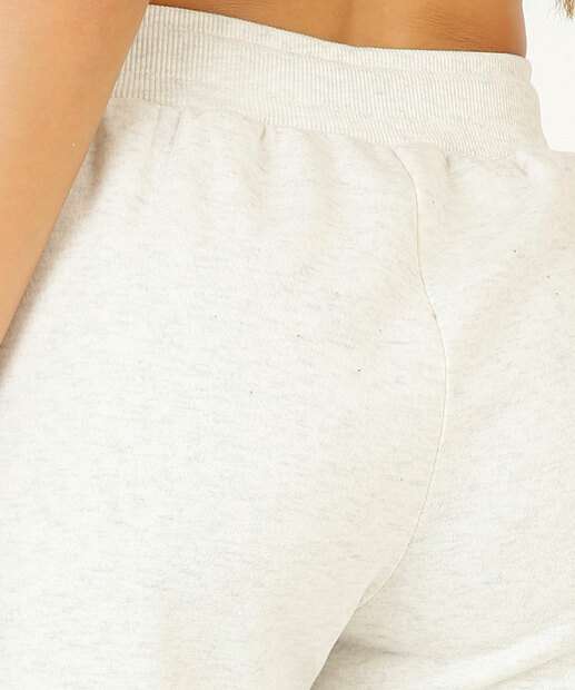 Calça Feminina Fitness Moletom Flanelado Jogger Marisa