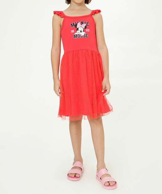 Image_Vestido Infantil Tule Minnie Disney Tam 4 a 10