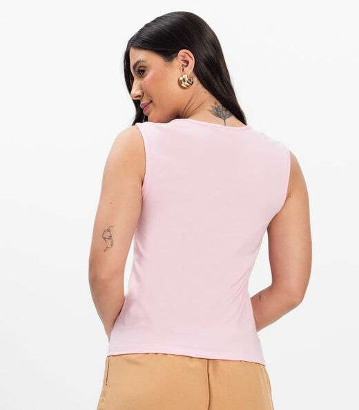 Blusa Feminina Infinita Cor Rosa