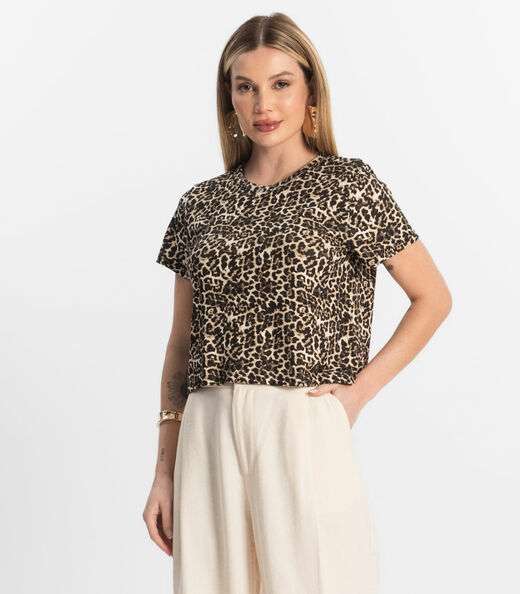 Image_Blusa Feminina Estampada Select Bege