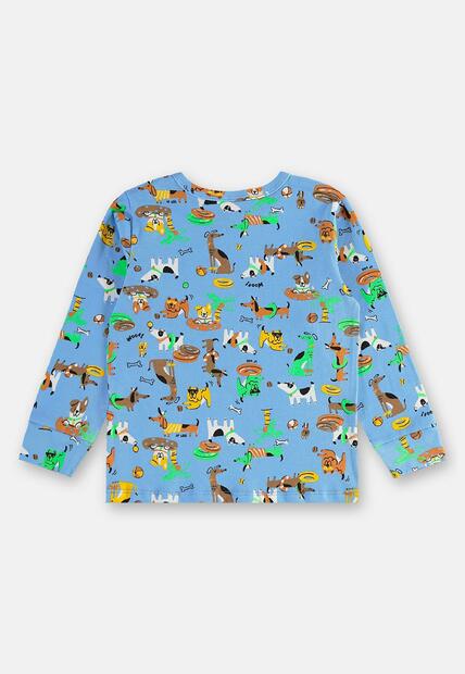 Pijama Longo Infantil Unissex Suedine Up Baby