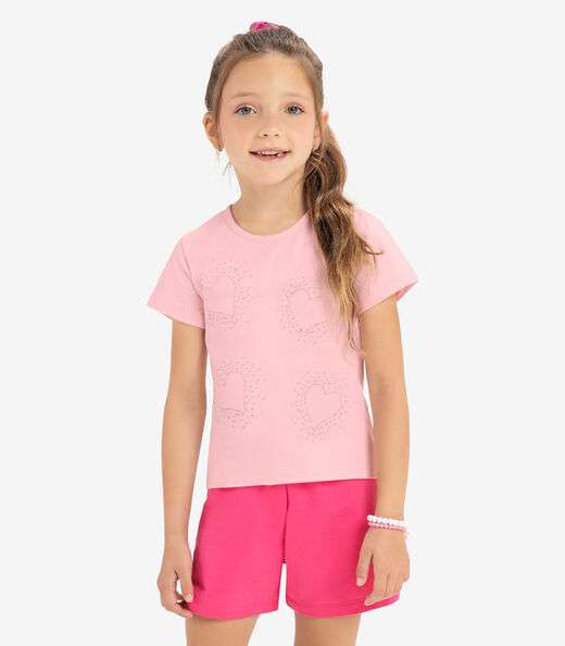 Blusa Infantil Feminina Rovi Kids Bege
