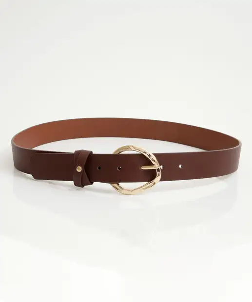 Cinto Feminino Fivela Marisa Marrom