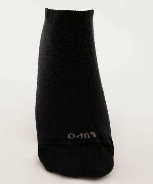Kit 3 Pares Meias Invisível Masculina Lupo