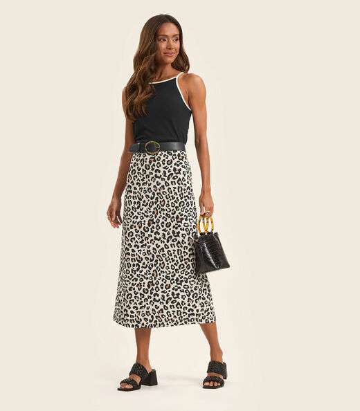 Image_Saia Super Midi Feminina em Cotton leve Rovitex Bege