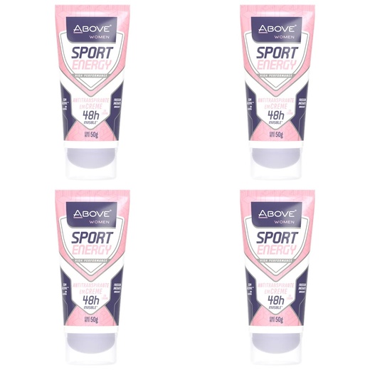 Image_Kit c/4 Unidades de Desodorante Bisnaga Above 50g Sport Energy Women