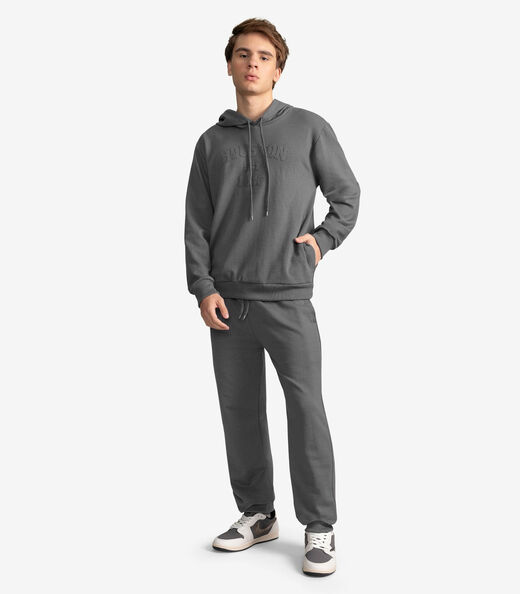 Image_Blusão Juvenil Piquet Com Capuz E Bordado Minty Cinza