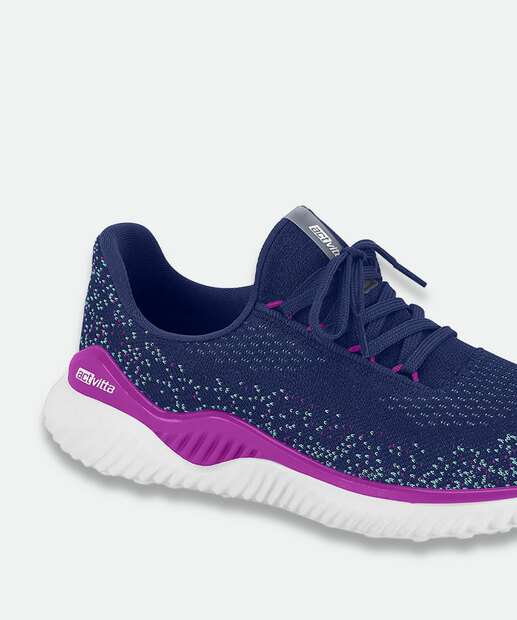 Tênis Feminino Esportivo Actvitta Azul