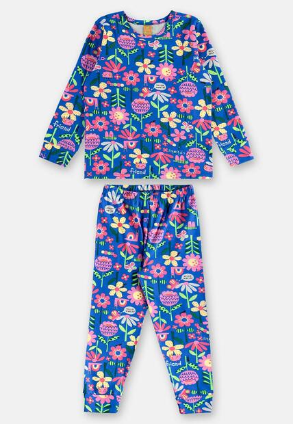 Pijama Longo Infantil Unissex Suedine Up Baby