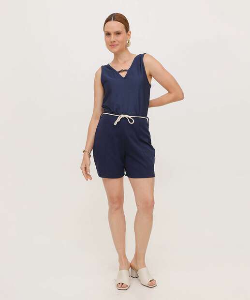 Image_Short Feminino Textura Cordão Marisa