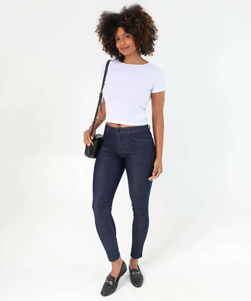 Image_Calça Jeans Skinny Feminina Biotipo Azul