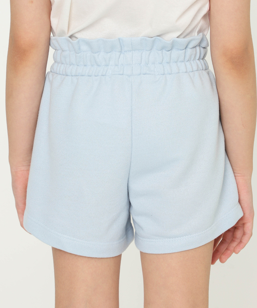 Short Infantil Moletinho Clochard Marisa Tam 4 a 10 Azul