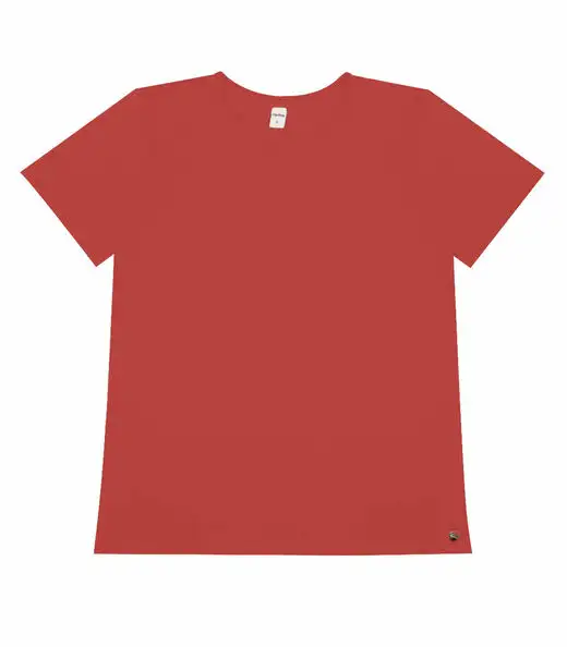 Blusa Feminina Básica Visco Tricot Rovitex Marrom