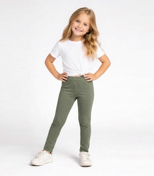 Image_Legging Infantil Cós Com Elástico Select Verde