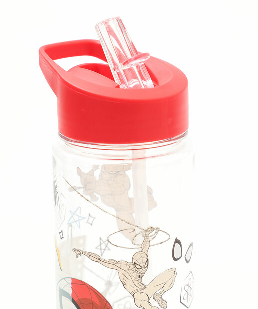 Garrafa Squeeze Estampa Homem Aranha 680ML Vermelho