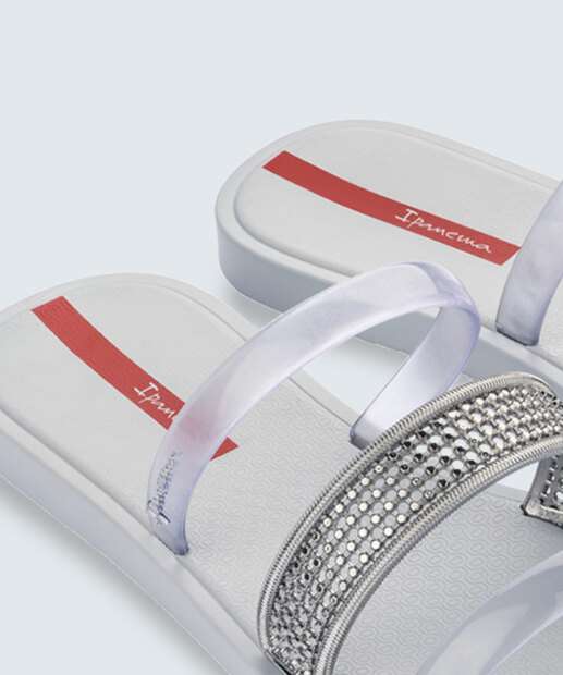 Chinelo Slide Ipanema Feminino Seu Brilho