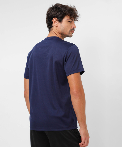 Camiseta Masculina Mesh Fitness MR Azul