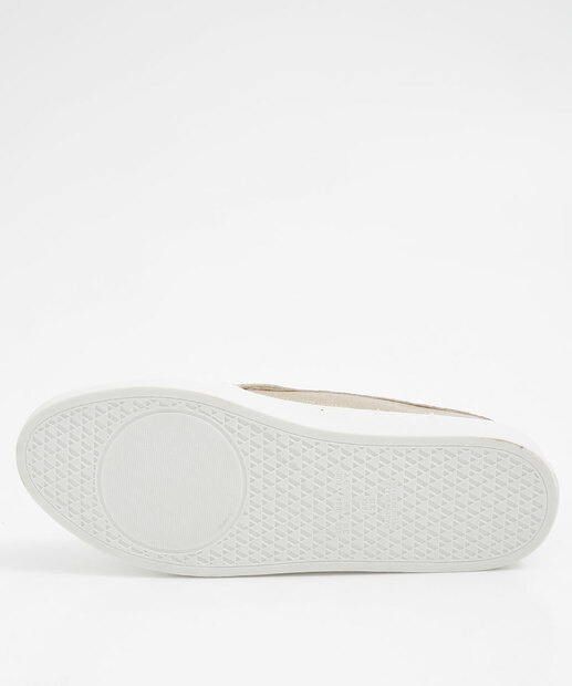 Tênis Slip On Feminino Suede Brilho