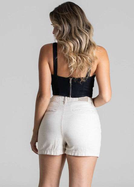 Shorts Saia Linho Sawary - 275189