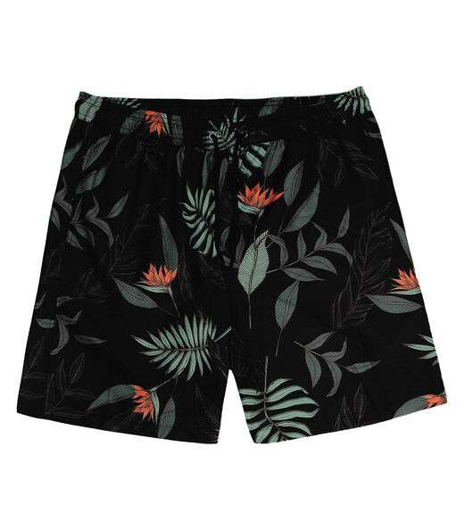 Bermuda Masculina Microfibra Estampada Rovitex Preto