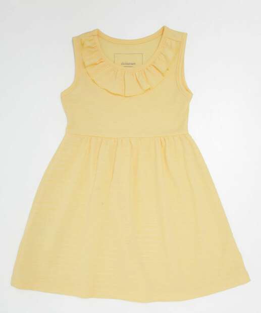 Image_Vestido Infantil Babado Textura Marisa Tam 1 a 3