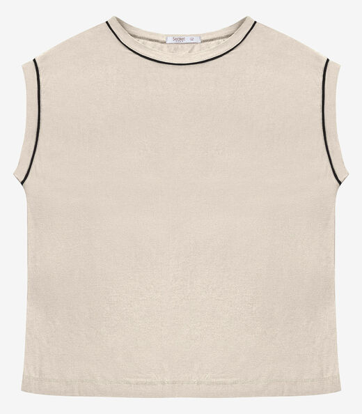 Image_Blusa Feminina Manga Morcego Secret Glam Bege