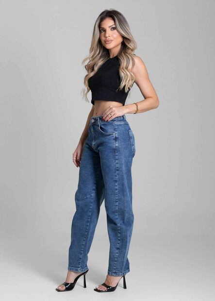Calça Jeans Sawary Barrel - 282706