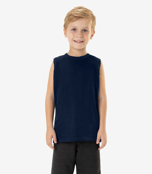 Image_Regata Básica Infantil Masculina Rovi Kids Azul